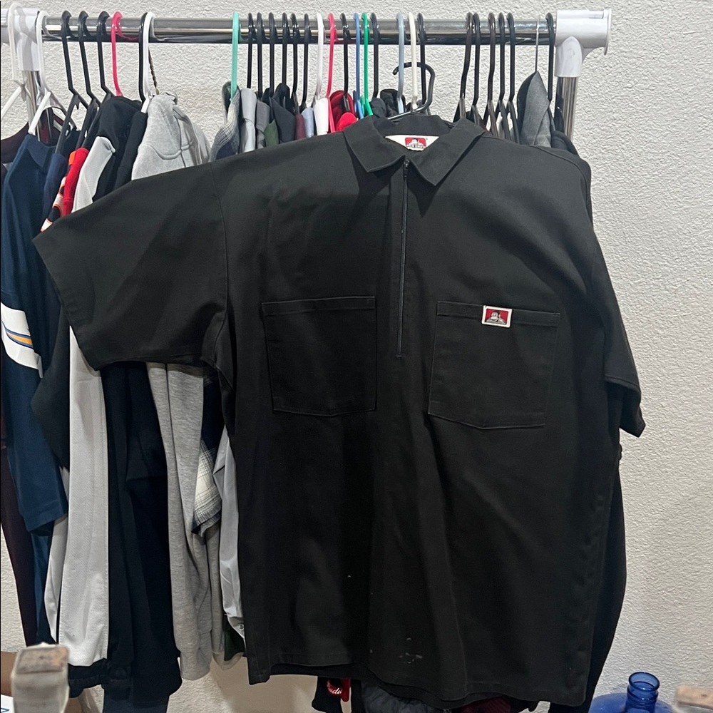 Ben Davis Black Casual Button Down Shirt